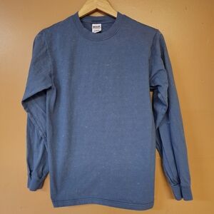 Anvil Long Sleeve Shirt - Blue